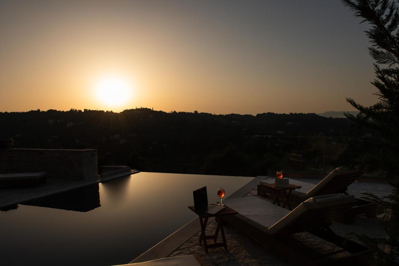 Villa Magnolia Corfu Перама Екстериор снимка