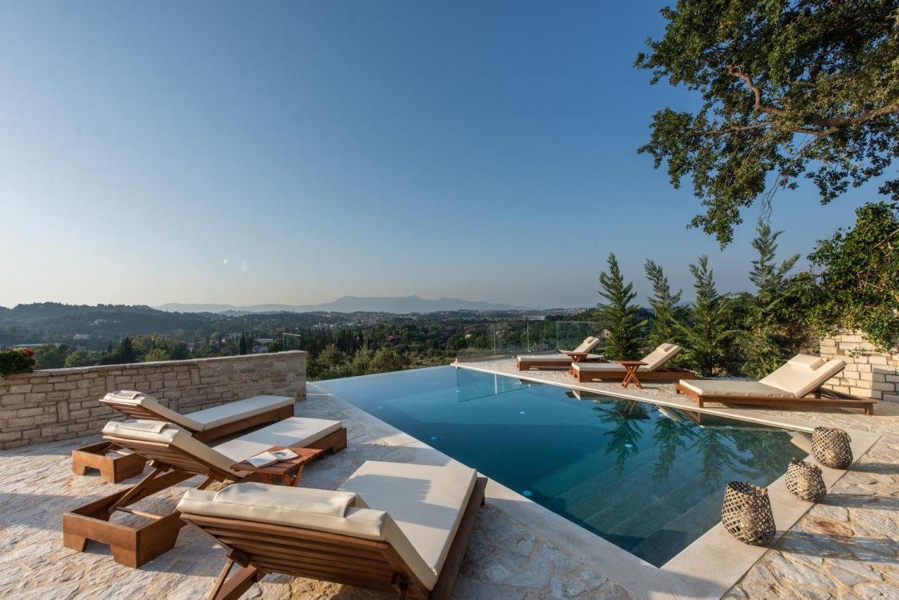 Villa Magnolia Corfu Перама Екстериор снимка