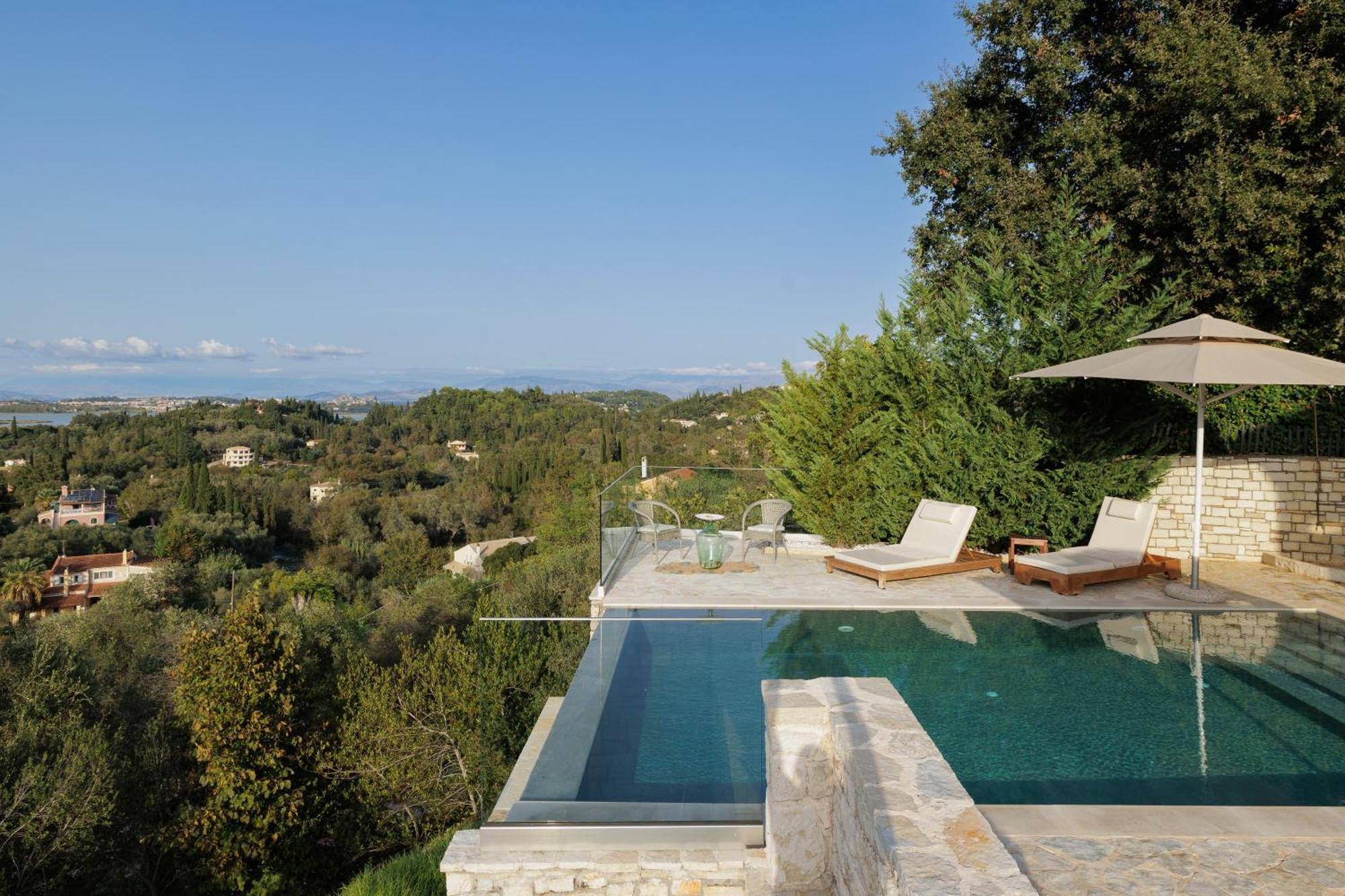 Villa Magnolia Corfu Перама Екстериор снимка