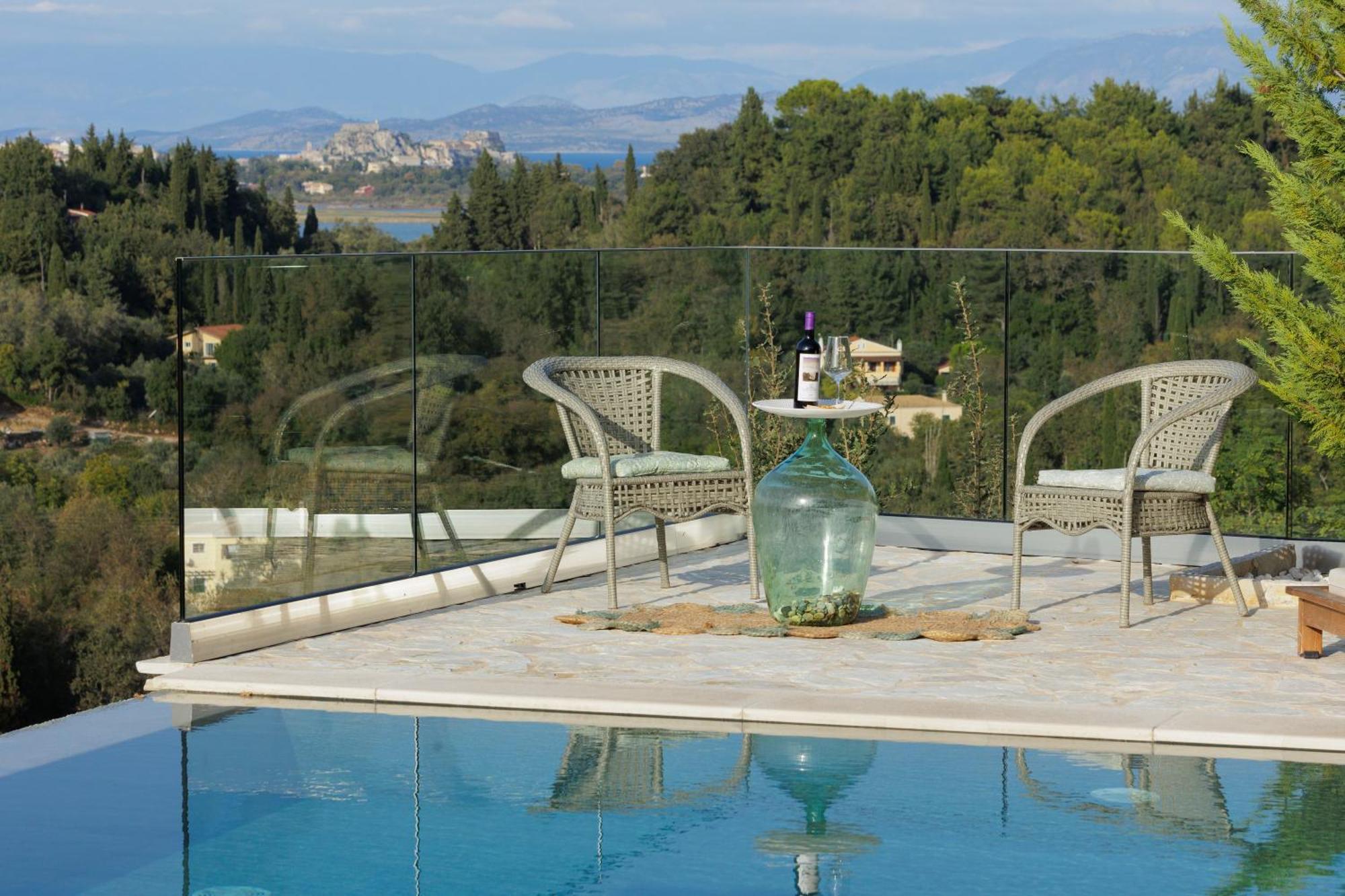 Villa Magnolia Corfu Перама Екстериор снимка