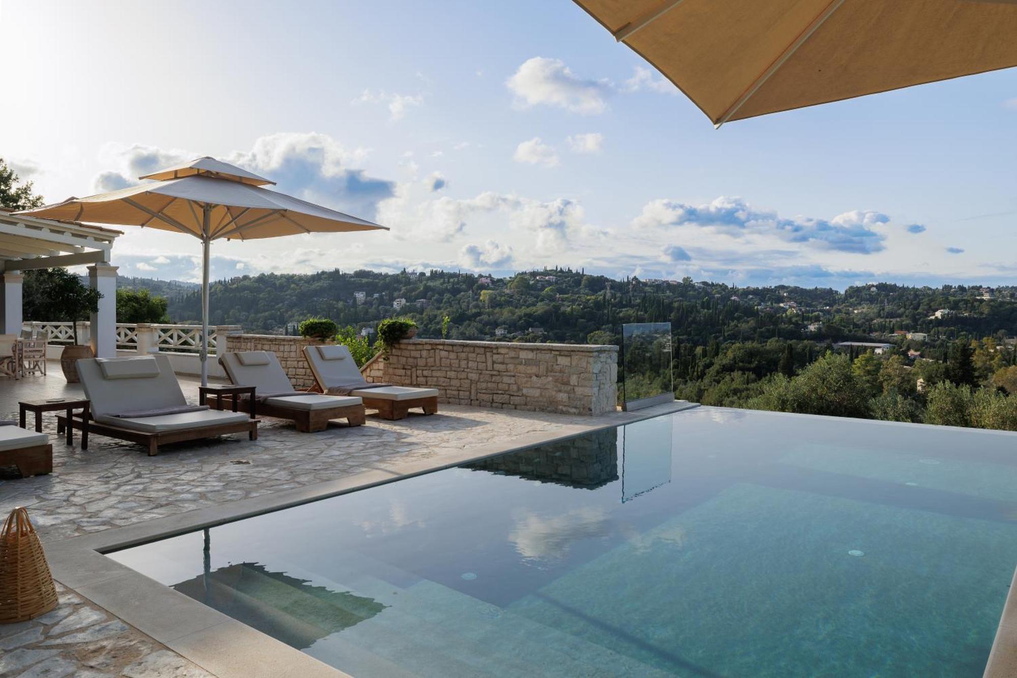 Villa Magnolia Corfu Перама Екстериор снимка